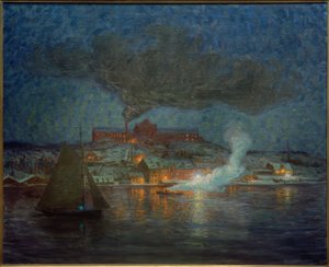 Ölfabrik i Rökar