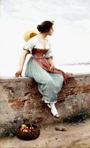 Et ettertenksomt øyeblikk, 1896
