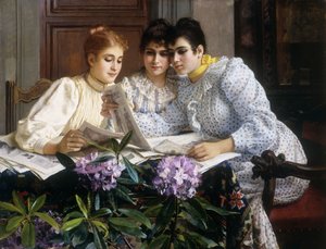 Velge Trousseau av Eugen von Blaas