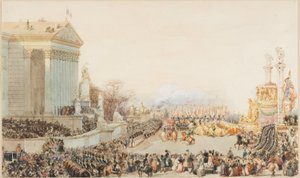 Oversettelsen av Napoleons aske: 15. desember av Eugene Louis Lami