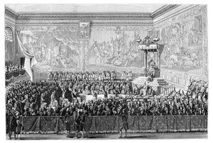 Stortingsmøte, Versailles 1776, 1885.
