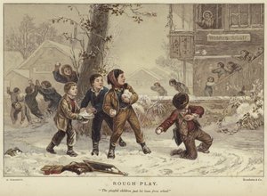 Rough Play av Eugene Alexis Girardet