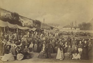 Prison des Chantiers, 15. august 1871, Versailles, 1870-71.