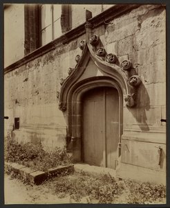 Justispalasset i Beauvais av Eugène Atget