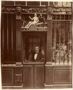 Kafé, 25 rue des Blancs-Manteaux av Eugène Atget