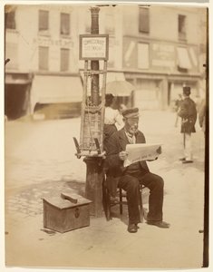 Kommisjonær (bærer) av Eugène Atget
