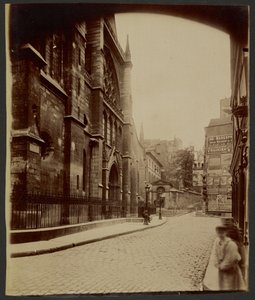 [Saint-Severin-kirken] av Eugène Atget