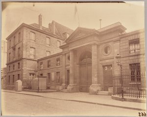 Veldedighetssykehuset av Eugène Atget