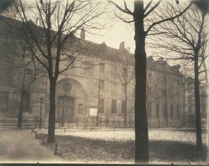 Hôtel Scipion Sardini, Rue Scipion av Eugène Atget