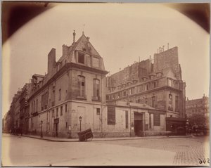 Hotel des Marquis de Paroy, 83 rue Charlot av Eugène Atget