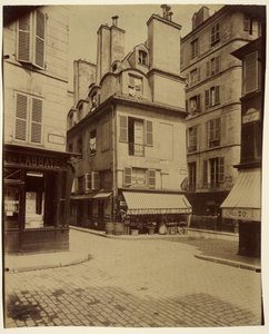 Hjørnet av Abbey Street og Cardinal Street[e] av Eugène Atget