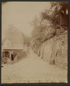 Rue Saint-Vincent, Montmartre av Eugène Atget