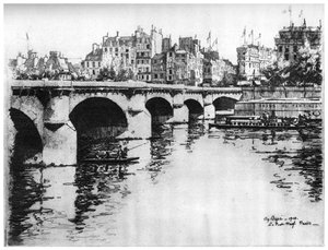 Pont Neuf, c1870-1930 1924