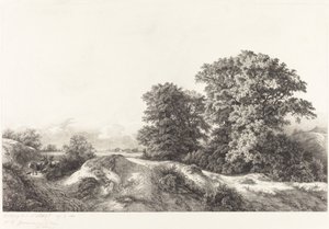 Oaks i Vaux de Cernay av Eugene Bléry
