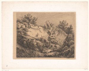 steinlandskap Les Roches du nid de l