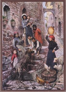 Ulven fra Gubbio etter hans konvertering, 1919