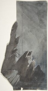 Design for et scenesett, 1830-90.