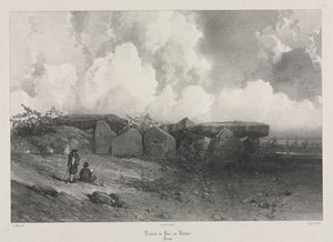 Pittoreske og romantiske reiser i det gamle Frankrike: Bretagne, ca. 1845.