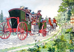 Trener fra Paris til Versailles