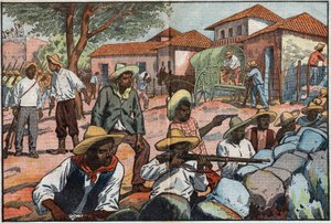 Anti-amerikansk opprør i Nicaragua av Eugene Damblans