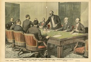 Illustrasjon av Eugene Damblans (1865-1945) i Le Pelerin av Eugene Damblans