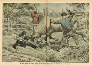 Illustrasjon av Eugene Damblans (1865-1945) i Le Pelerin av Eugene Damblans