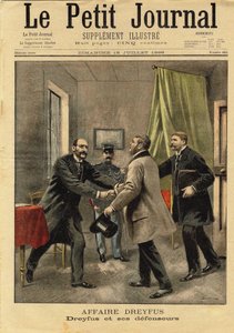 Le Petit Journal angående Dreyfus-affæren, 1899.