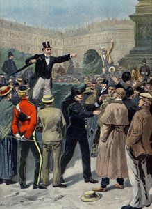 Fredsdemonstrasjon under Boerkrigen, London