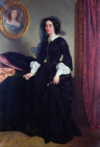 Portrett av Marie Deveria, 1856