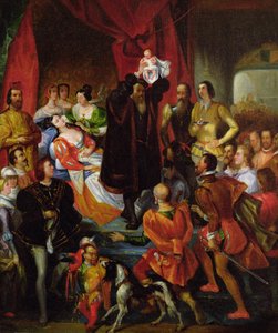 Fødselen til Henri IV, ca. 1827