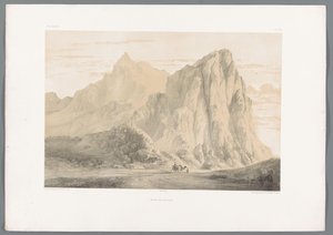 Mount Behistun i Iran Mont Bi Sutoun (tittel på objekt) Persiske landskap (serietittel) Perse modern (serietittel)