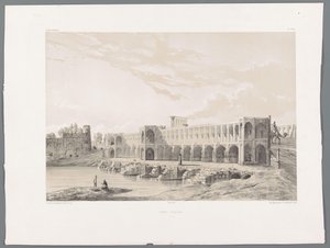 Khaju Bridge eller Pol-e Khaju i Isfahan Pont Kadjiou Chiraz (tittel på objekt) Persiske landskap (serietittel) Perse modern (serietittel)