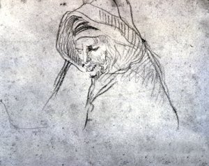 Berber gammel mann i Sahel av Eugène Fromentin