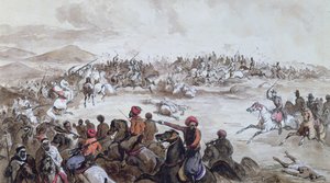 Fange av Abd el-Kader-stammen (1808-83) av Henri d