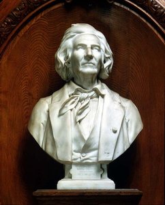 Portrettbyste av Marc Seguin (1786-1875) arkitekt og ingeniør av Eugene Guillaume