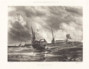 Lavvann av Eugene Isabey