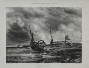 Lavvann, 1831. av Eugene Isabey