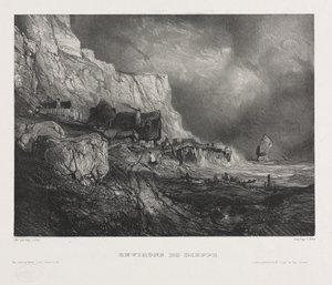 Seks marinesoldater av Eugene Isabey