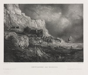 Seks marinesoldater, 1833. av Eugene Isabey