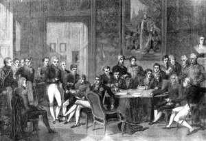 Wienerkongressen, 1856. av Eugene Isabey