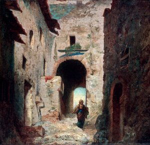 Den mauriske porten, 1835. av Eugene Isabey