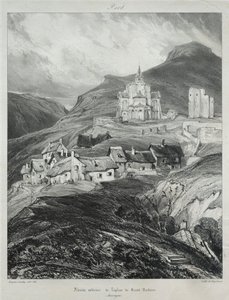 Pittoreske og romantiske reiser i det gamle Frankrike, Auvergne..., 1831. av Eugene Isabey