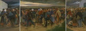 Emigrantene (triptyk). 1896