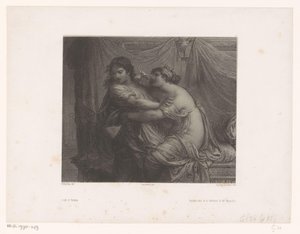 Josef og Potifars kone Joseph et Putiphar (tittel på objekt) Gamle og samtidskunstnere (serietittel) Les artistes anciens et modernes (serietittel)