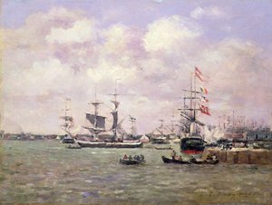Antwerpen av Eugene Louis Boudin