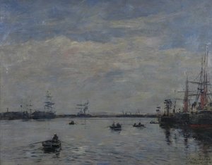 Le Havre, 1888 av Eugene Louis Boudin