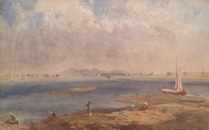Havlandskap i Bretagne av Eugene Louis Boudin