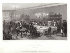 Hotel des Princes av Eugene Louis Lami