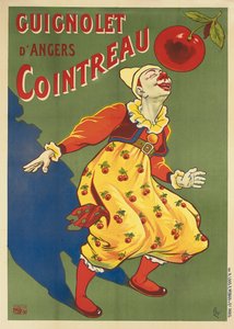 Reklameplakat for Guignolets Cointreau, ca. 1900 (fargelitografi)