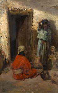 En arabisk gate av Eugene Pavy